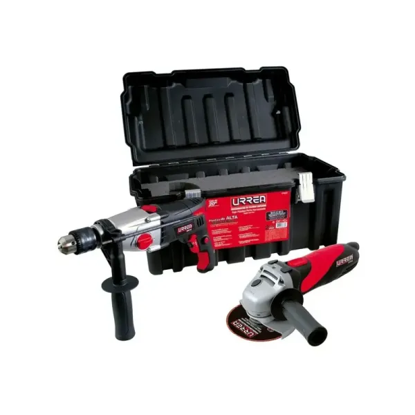 Taladro Rotomartillo 1050 W Pulidora 900 W Urrea Con Caja (JPU01)