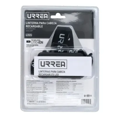 Linterna Recargable Minero 250 Lm 6500 K Industrial Urrea