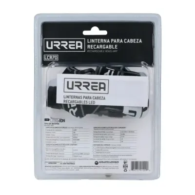Linterna Recargable Minero 700 Lm 6500 K Industrial Urrea