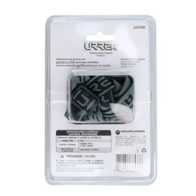 Linterna Recargable Minero 100 Lm 3 Niveles Industrial Urrea