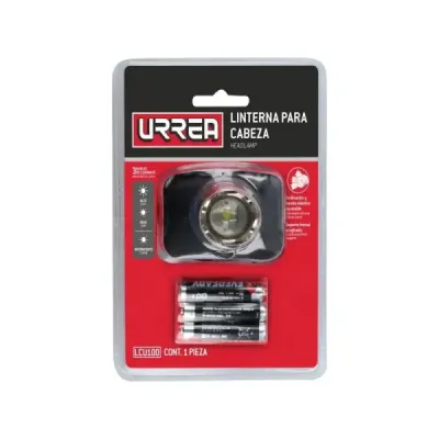 Linterna Recargable Minero 100 Lm 3 Niveles Industrial Urrea