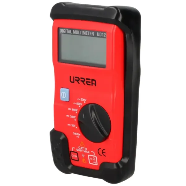 Multímetro Compacto 600 V Ca/cd Industrial Urrea Con Funda (UD12)