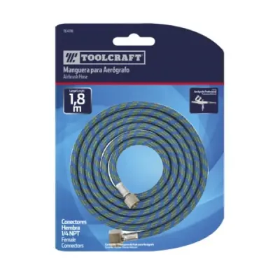 Manguera Para Pistola Aerográfica 1.8 M Toolcraft En Nylon