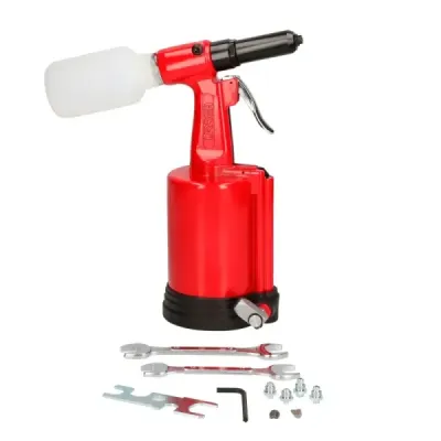 Remachadora Neumática 3/32' A 1/4' Industrial Urrea 10 Scfm
