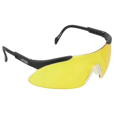 Gafas De Seguridad Sport Amarillas Uv Industriales Urrea