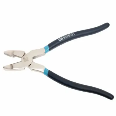 Alicate De Electricista 9' Alta Palanca Toolcraft De Vinil