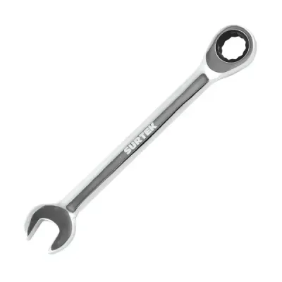 Llave Mixta Con Ratchet 14 Mm Largo 190 Mm Pulida Surtek