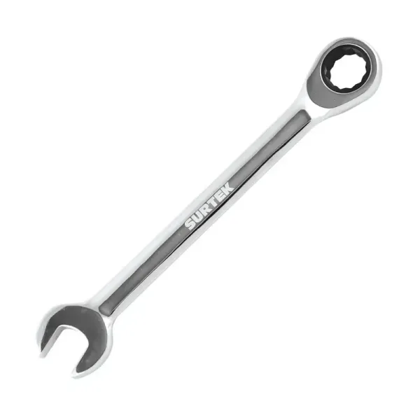 Llave Mixta Con Ratchet 15 Mm Largo 200 Mm Pulida Surtek (100585)