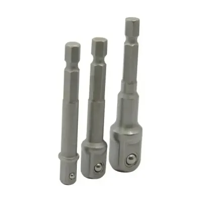 Juego 3 Adaptadores Para Copas 1/4' 3/8' 1/2' Surtek