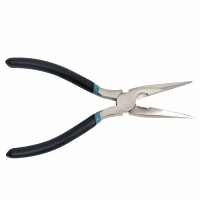 Alicate De Punta Y Corte 8' Toolcraft Con Mangos De Vinil