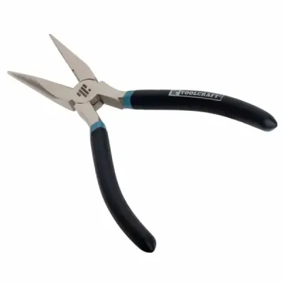 Alicate De Punta Y Corte 8' Toolcraft Con Mangos De Vinil