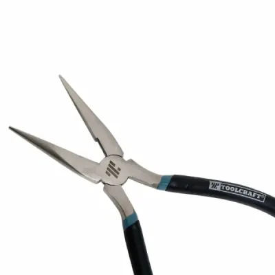 Alicate De Punta Y Corte 8' Toolcraft Con Mangos De Vinil