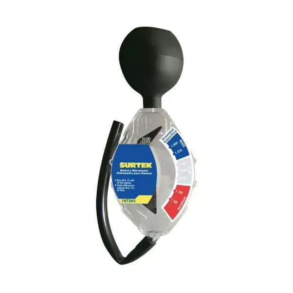 Hidrómetro Para Baterías 6 A 24 V 1100 - 1300 G/cm2 Surtek (107365)