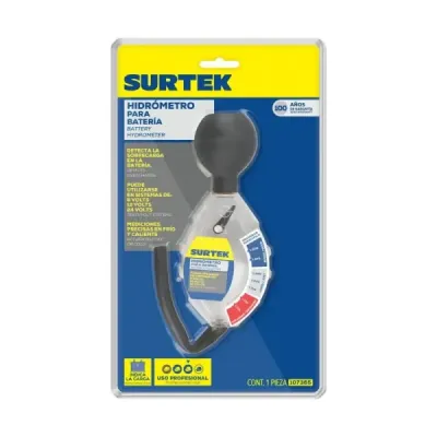 Hidrómetro Para Baterías 6 A 24 V 1100 - 1300 G/cm2 Surtek