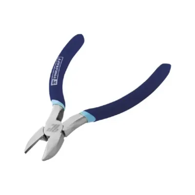 Alicate De Corte Diagonal 7' Toolcraft Con Mangos De Vinil
