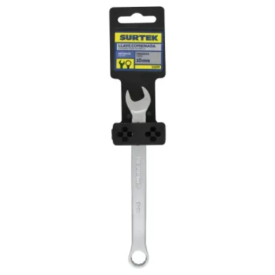 Llave Mixta 10 Mm Cromada Largo 5.25/64' 12 Puntas Surtek
