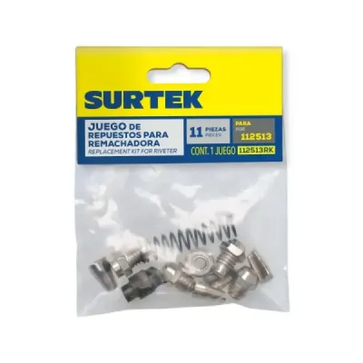 Refacciones Para Remachadora Manual Móvil Surtek 112513