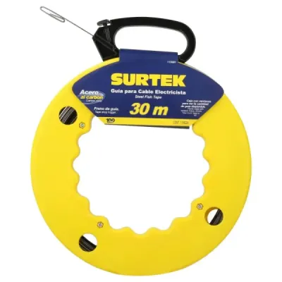 Sonda Para Cable 30 M Alambre 1.1/16' X 1/8' Acero Surtek