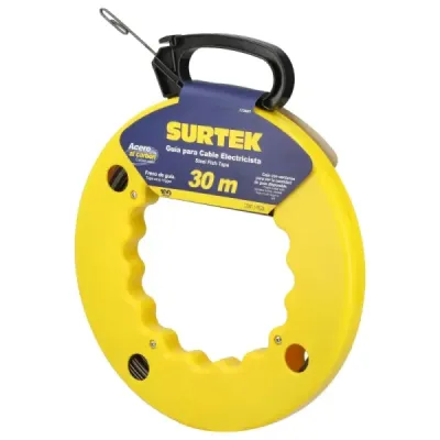 Sonda Para Cable 30 M Alambre 1.1/16' X 1/8' Acero Surtek