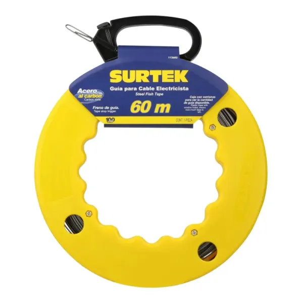Sonda 60 M Calibre 1.1/16 X 18' Surtek Alambre Acero 1045 (112602)