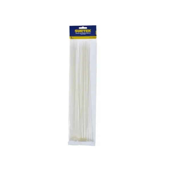 Set 25 Amarres Plásticos Blancos 368 Mm X 4.6 Mm Surtek (114214)