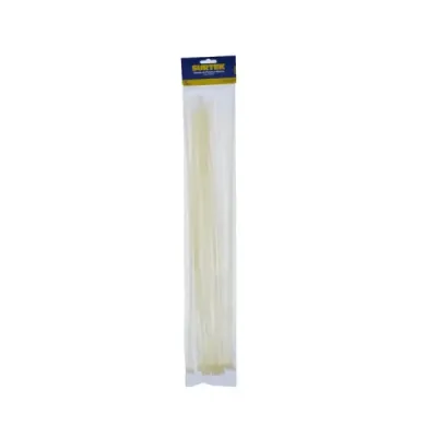 Set 25 Amarres Plásticos Blancos 450 Mm X 4.8 Mm Surtek