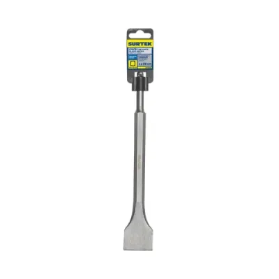 Cincel Corta Frio Sds Plus Plano Ancho 10 Mm X 250 Mm Surtek