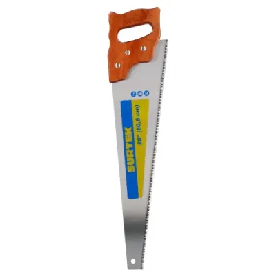 Serrucho Triple Filo 20' Mango Madera Hoja 0.90 Mm Surtek