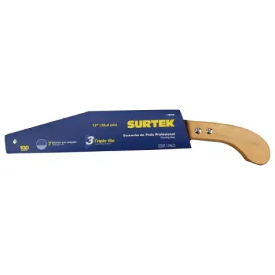 Serrucho De Poda 12' Con Mango Madera Curvo 6 Dpp Surtek