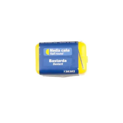 Lima Media Caña Bastarda 6' X 5/8' Profesional Surtek