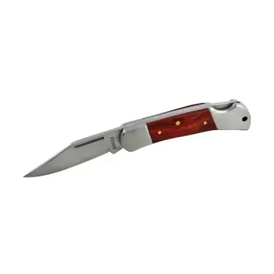 Navaja Abatible De Acero Inoxidable 6' Mango Madera Surtek