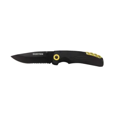 Navaja Abatible Acero Inoxidable 7.1/2' Bimaterial Surtek