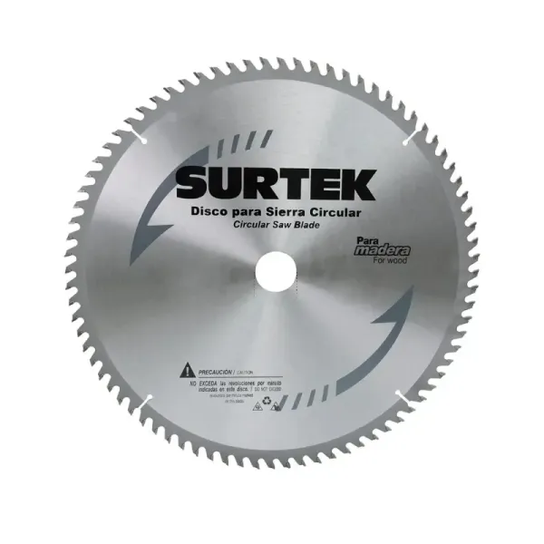 Disco Sierra Madera 4.3/8' Centro 3/4' Surtek 30 Dientes (120600)
