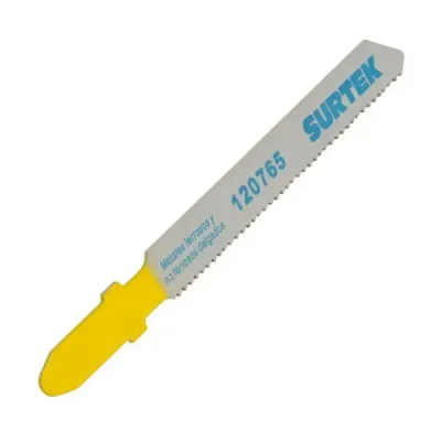 Set 5 Seguetas Rectas Sierra Caladora T 21 Dpp 75 Mm Surtek