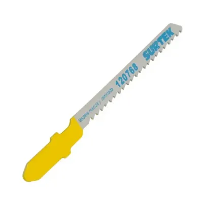 Set 5 Seguetas Curvas Sierra Caladora T 12 Dpp 77 Mm Surtek