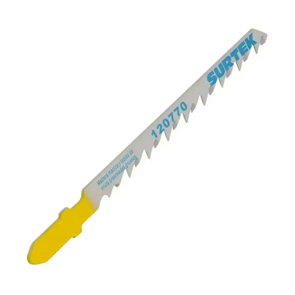 Set 5 Seguetas Curvas Sierra Caladora T 6 Dpp 100 Mm Surtek (120770)