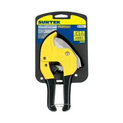 Tijera Cortar Tubos Plásticos Pvc 1/8' A 1.5/8' Surtek