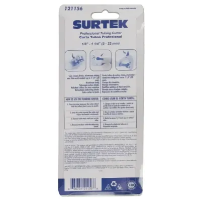 Cortatubo Para Cobre Y Latón 1/4' A 1.1/4' Surtek Metálico