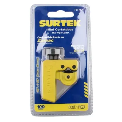 Mini Cortatubo Cobre Y Latón 1/8' A 1.1/8' Surtek De Zamac