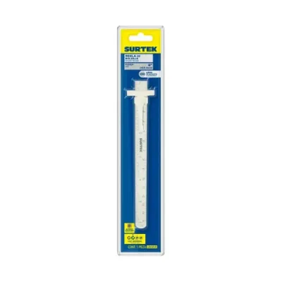 Regla De Acero Inoxidable 6' Surtek Tabla De Equivalencias