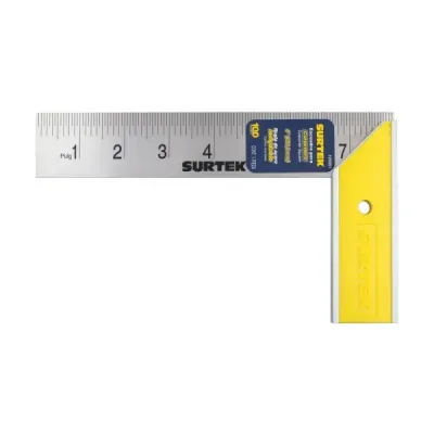 Escuadra Carpintero 8' Profesional Surtek Acero Inoxidable