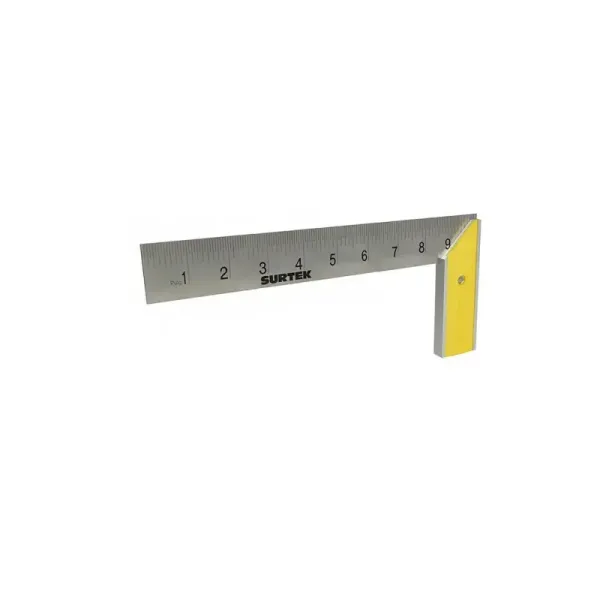 Escuadra Carpintero 10' Profesional Surtek Acero Inoxidable (122252)