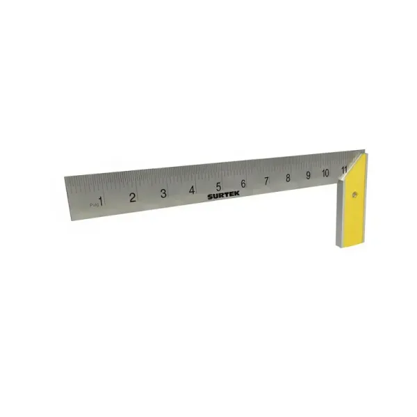 Escuadra Carpintero 12' Profesional Surtek Acero Inoxidable (122253)
