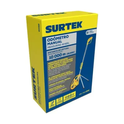 Odómetro Manual Medidor De Distancia Con Luz 10000 M Surtek