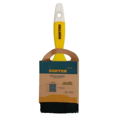 Brocha Para Pintar 3' Cerdas Naturales De 52 Mm Surtek