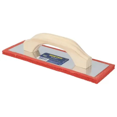 Llana De Esponja 12' X 4' Áspero Surtek Mango Madera