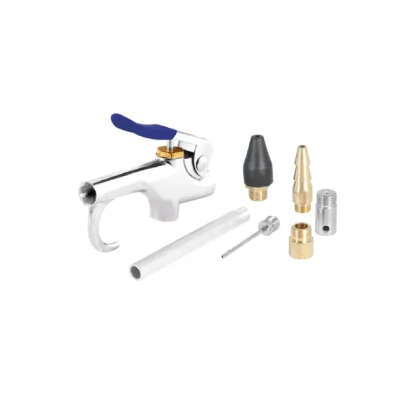 Set De Pistola Sopleteadora 90 Psi Toolcraft Con Accesorios (TC4293)