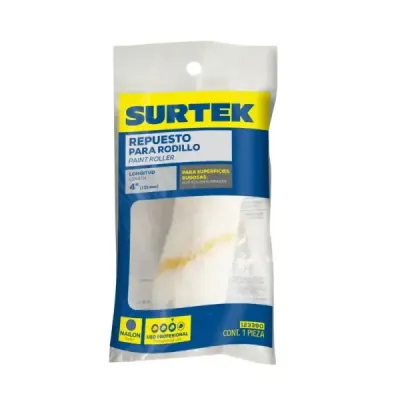 Repuesto Rodillo Para Pintar 4' X 3/8' Surtek Nailon