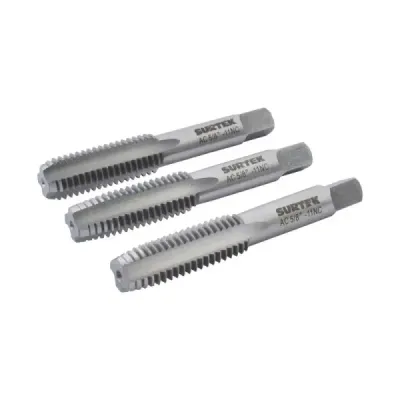 Set 3 Machuelos 5/8' 11 Nc Para Tubo Surtek Varios Usos