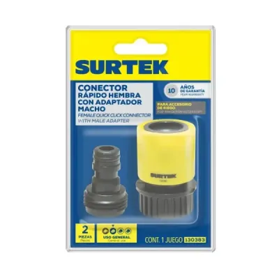 Conectores Sistema Click Para Accesorios De Riego Surtek